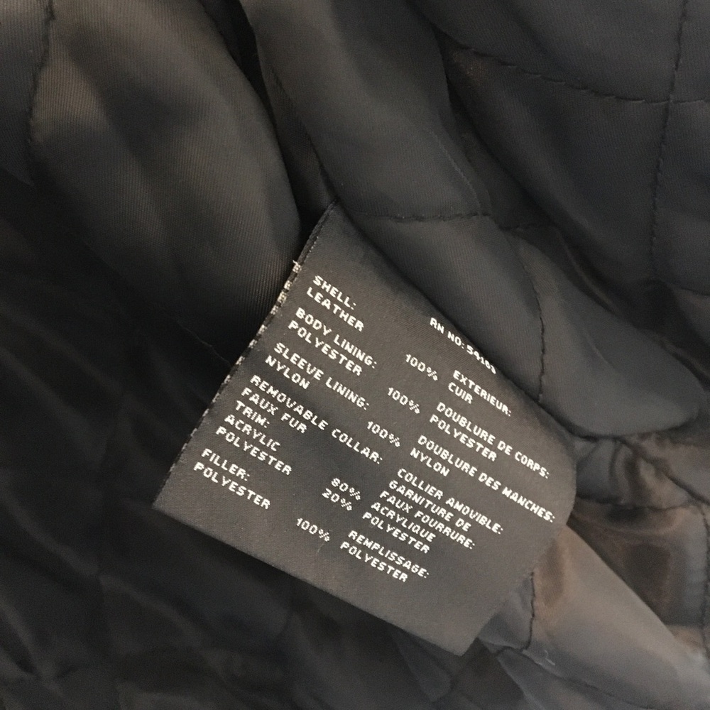 Men’s Leather Jacket Black Sz.XXL - Picture 6 of 12